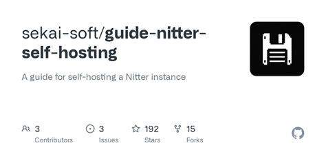 Nitter instance finder.  A guide for self-hosting a Nitter instance Why Nitter is a fa...
