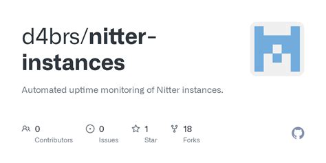 Nitter instances list. Customize the visible columns down below.  But hosting N...