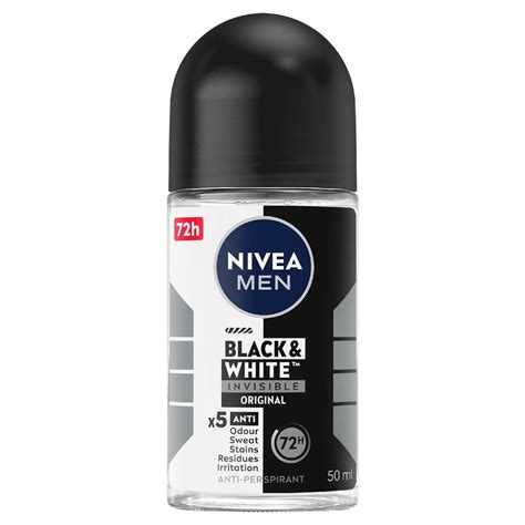 Nivea Men Black & White Invisible Original Erkek Sprey Deodorant .