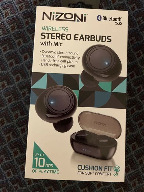 Nizoni earbuds. Wireless EarbudsBuy on Amazon: http://geni.us/VyIP2Bluetooth 5.0 Wireless Earbuds, True Wireless Stereo Bluetooth Headphones TWS Noise-Canceling Hands Free i... 