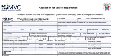 The Motor Vehicle Commission will mail your renewed document