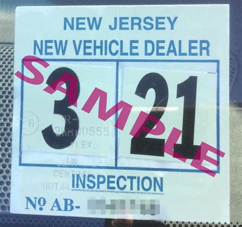 Inspection Process; Inspection FAQs [PDF] Failed Inspection; Agency Closures & Delays; Media; Public Meetings; Mission Statement; Forms; Manuals; About Us Follow Us. Facebook; Twitter; Youtube; New Jersey Motor Vehicle Commission. P.O. Box 160 Trenton, NJ 08666 (609) 292-6500; 7-1-1 NJ Relay;
