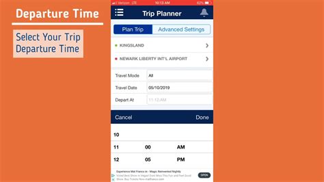 Nj trip planner. If you continue to encounter problems, we may be performing an update. Please wait a few minutes or call NJ TRANSIT Customer Service at (973) 275-5555. If your travel plans are beyond our current service calendars, plan your trips may not yet be available. Please check back closer to the travel date. 