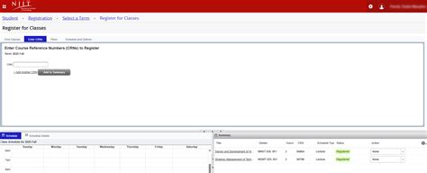 Njit course registration.  2 Click 'Register for Classes'.  Click 'Course Registration - (Banner...