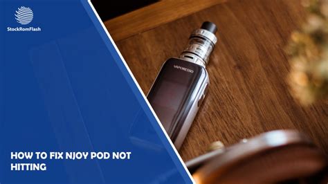 If you're experiencing issues with your Njoy Pods not hitting properly, don't worry! There are several potential solutions that can help you get back to enjoying your vaping experience. Here are a few troubleshooting steps you can try: 1. Check the Connection: Ensure that the pod is properly connected to the battery. Remove the pod and reattach ... .