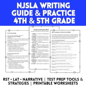 Njsla practice test grade 5 ela.  To get started, please choose your desir...