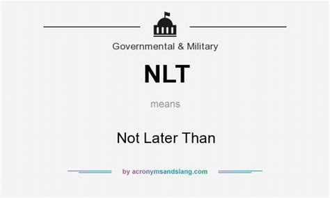 Nlt military