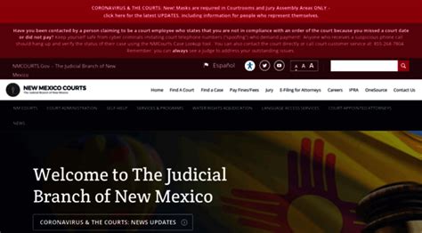 The Judicial Branch of New Mexico includes thirteen district courts, 54 magistrate courts, 81 municipal courts, Bernalillo County Metropolitan Court, Supreme Court, Court of Appeals, probate courts, and additional specialty courts to serve all New Mexicans. Search for Your Court..