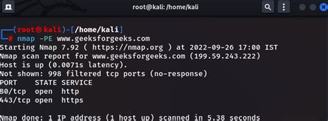 Nmap get hostname of ip.  This scan will send ICMP echo packets to all of the Nmap (“Ne...