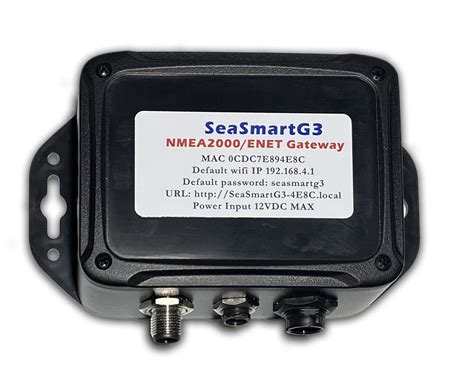 Nmea 2000 to ethernet converter.  Converter is easy t.  Securely mount it t...