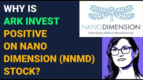 Nnmd stock. About Nano Dimension Ltd. 2 ILAN RAMON STREET,SCIENCE PARK, NESS ZIONA, 7403635, Israel +972 72759142 https://www.nano-di.com. Nano Dimension Ltd is engaged in research and development of a three ... 