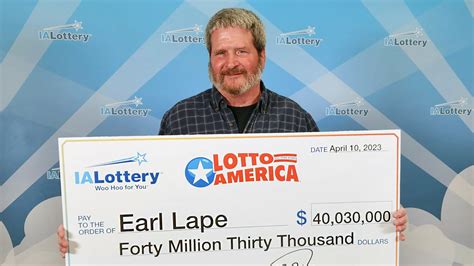 No April Fool: Retired Iowa mechanic wins $40M lotto jackpot