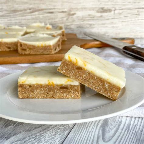 No Bake Lemon and Ginger Slice Recipe - With Crystallised