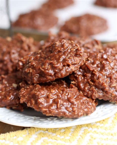 No Bake Oatmeal Cookies