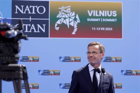 No Champagne for Swedes at NATO yet, PM says 
