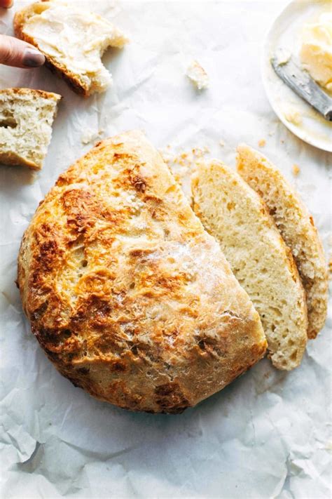 No Knead Cheese Bread Recipe - Pinch of Yum