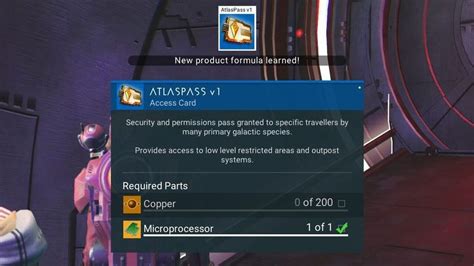 No Man s Sky Atlas Pass How to get Atlas Passes v1 v2 and v3 