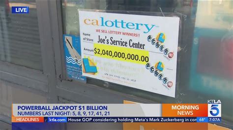 No Powerball winner yet, jackpot hits $1 billion