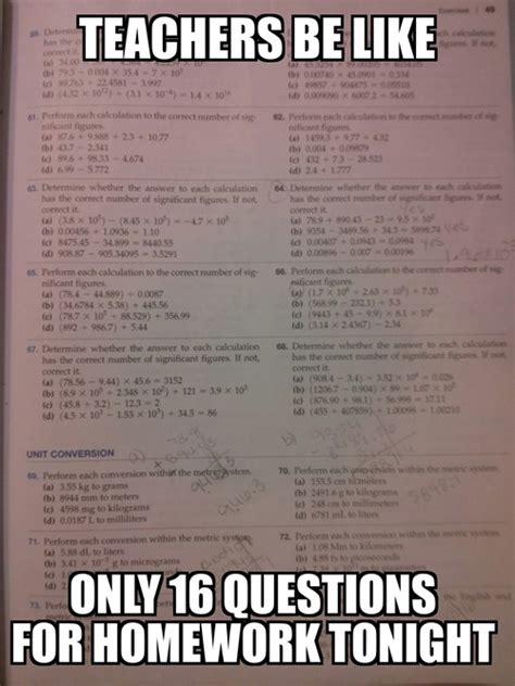 No Really It Does School Of Fail Homework Class Test