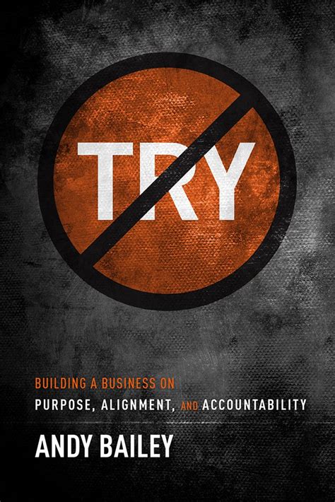 No Try Only Do Building A Business On Purpose Alignment And Accountability