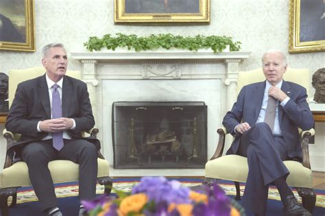 No agreement yet on debt ceiling, but Biden, McCarthy say they’re optimistic after meeting