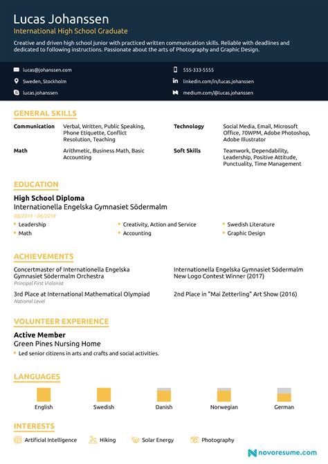No experience resume. Here are a few pointers to keep in mind when putting together a resume with no experience: Make sure the formatting is simple and clean, with selective design elements that guide the eye to your talents, strengths, and any relevant achievements. Include a pithy summary statement up-top that meshes your personality with your professional ... 