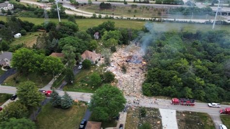 No injuries after explosion destroys west suburban Lisle home