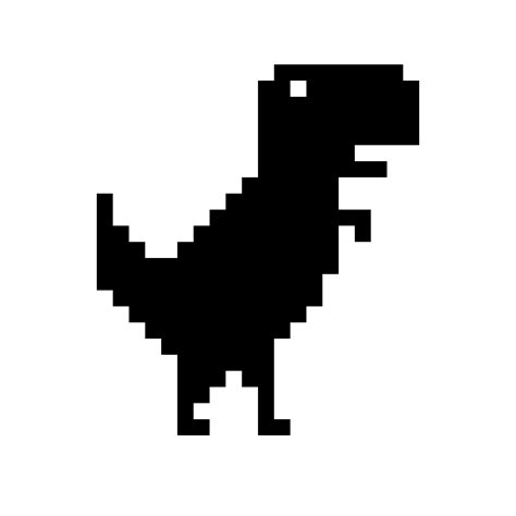 The Dinosaur Game, also known as the Dino Game, is an iconic mini-game that appears in Google Chrome when your internet connection is lost. It features a T-rex character who runs across a pixelated desert landscape, avoiding obstacles like cacti and buzzards. Players control the T-rex by tapping the spacebar to jump. . 