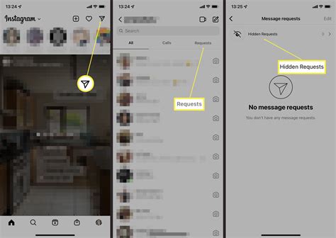 No message requests on instagram.  Choose whether message requests from people o...