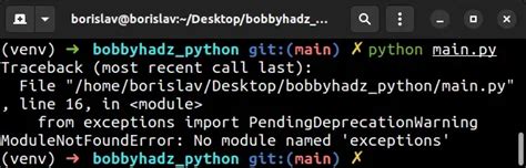 No module named github python. Script. 10 and 3.  Initially I thought this ...