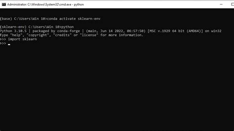 No module named sklearn vscode.  When I use the command: conda install sciki...