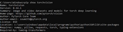 No module named torchvision jupyter notebook.  To install torchvision, run: No ...