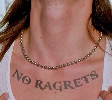 No ragrets. May 4, 2023 · Scotty P: No Ragrets One of Mark L Young’s most memorable roles is that of Scotty P in the hit comedy movie “We’re the Millers.” In the movie, Mark plays the role of a teenage boy who is proud of his tattoo that reads “No Ragrets” (with a misspelling of “regrets”). 