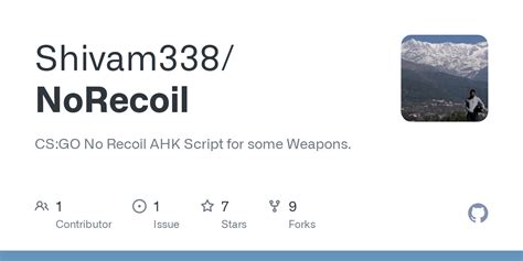 No recoil file.  NoRecoil. ahk file to execute the script.  Before using this program pleas...