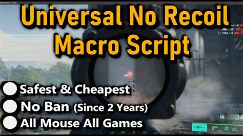 No recoil script roblox universal. io Ignore: Universal Macro, No Recoi...