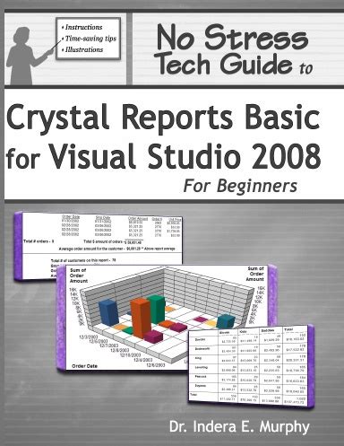 No stress tech guide to crystal reports basic for visual studio 2008 for beginners. - Manuale tascabile di gastroenterologia clinica di farmacoterapia.