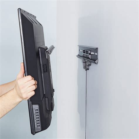 No studs to mount tv. Disclamer: To avoid potential personal injury or property damage:1. Make sure the logo on the wall plate is upward as thepicture shows.2. The wall must be ca... 