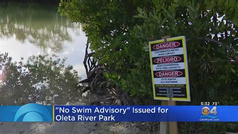 No swim advisory issued for Maule Lake, Oleta River State Park in North Miami Beach