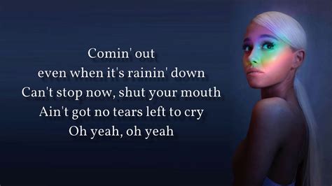 No tears left to cry lyrics. Things To Know About No tears left to cry lyrics. 