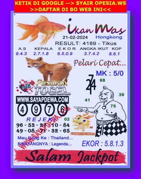 No togel singapur yang akan keluar hari inil. Syair togel taiwan hari.