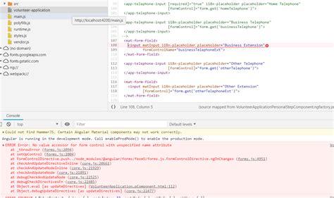 No value accessor for form control with unspecified name attribute in angular 7 Stack Overflow