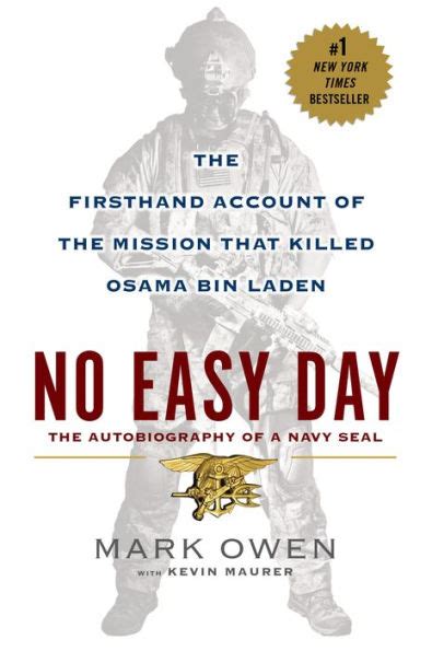 Read No Easy Day The Firsthand Account Of The Mission That Killed Osama Bin Laden By Mark Owen