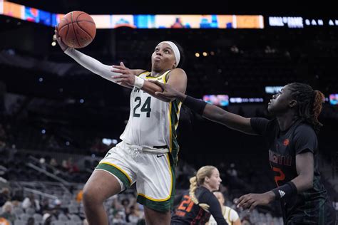 No. 10 Baylor hands No. 24 Miami its first loss with 75-57 victory in Hall of Fame Series