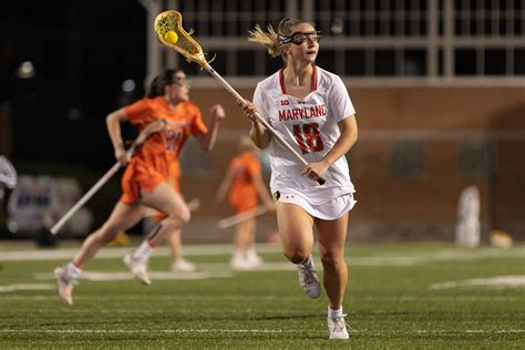 No. 10 Maryland women’s lacrosse outlasts Johns Hopkins in …