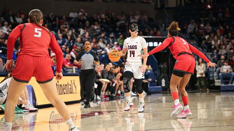 No. 20 Gonzaga women extend home winning streak to 26 following a 67-56 victory over New Mexico
