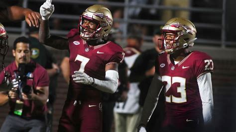 No. 3 Florida State is guest for Boston College’s Red Bandanna Game in ACC opener