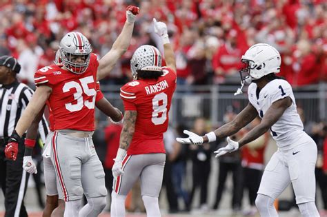 No. 3 Ohio State beats No. 7 Penn State 20-12 in pivotal Big Ten match–up