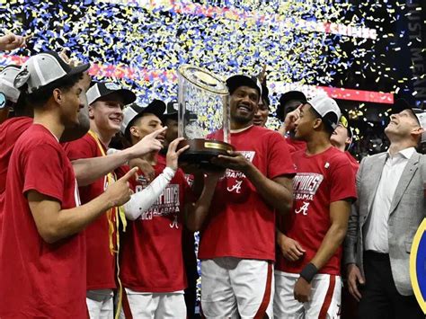 No. 4 Alabama finishes off SEC title double dip at tourney