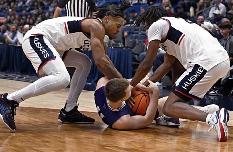 No. 6 UConn beats Stonehill College 107-67 for 19th straight nonconference victory
