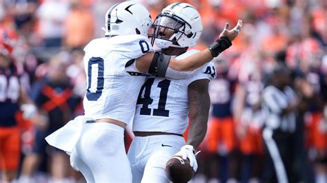 No. 7 Penn State defense gets five takeaways and pulls away from Illinois in 30-13 victory